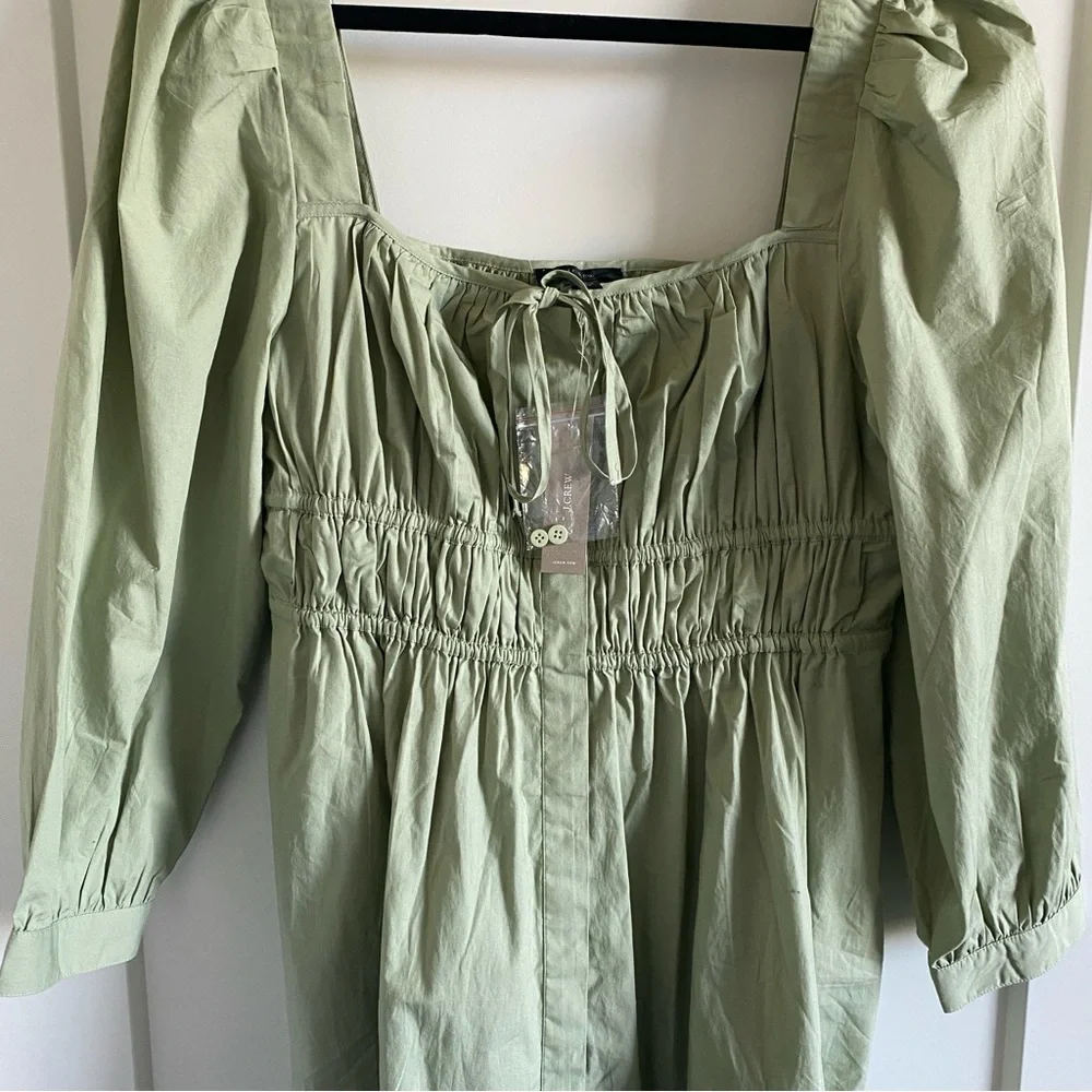 Sage square neck dress J Crew - Picture 4 of 6